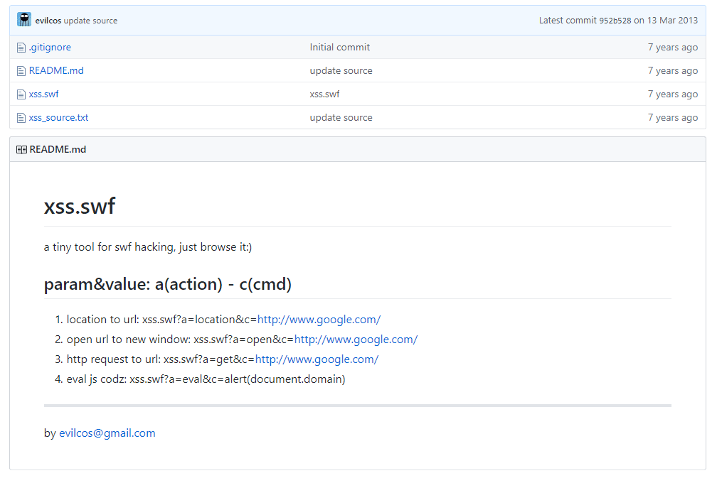 XSS.SWF